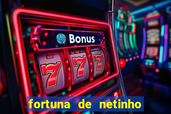 fortuna de netinho de paula